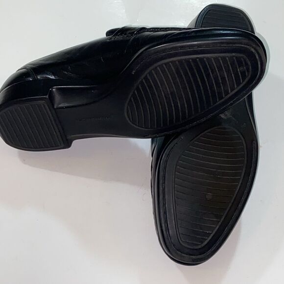 Florsheim Comfortech Black Leather Slip-On Loafers Size 10 main image 12